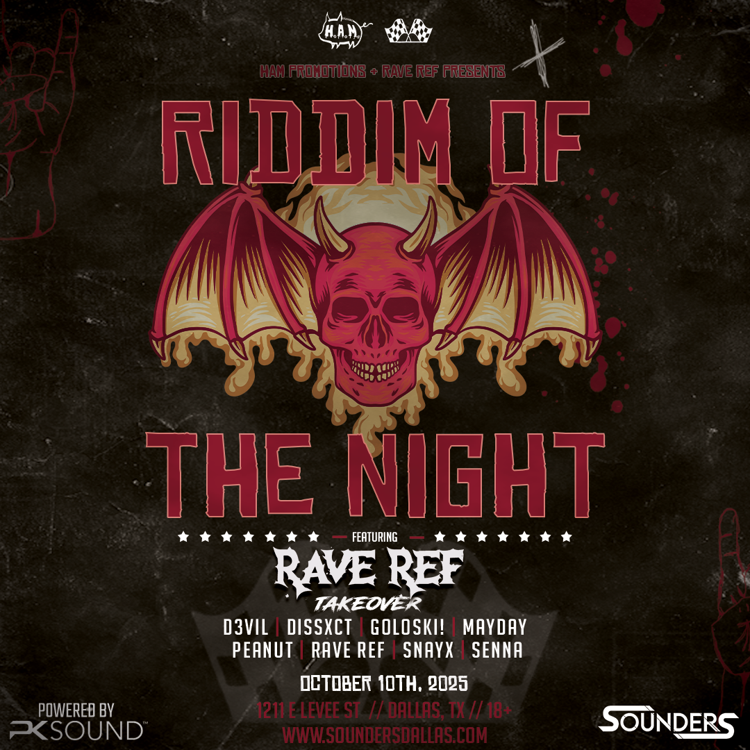 Riddim of the Night @ Sounders Dallas Friday October 10th, 2025
