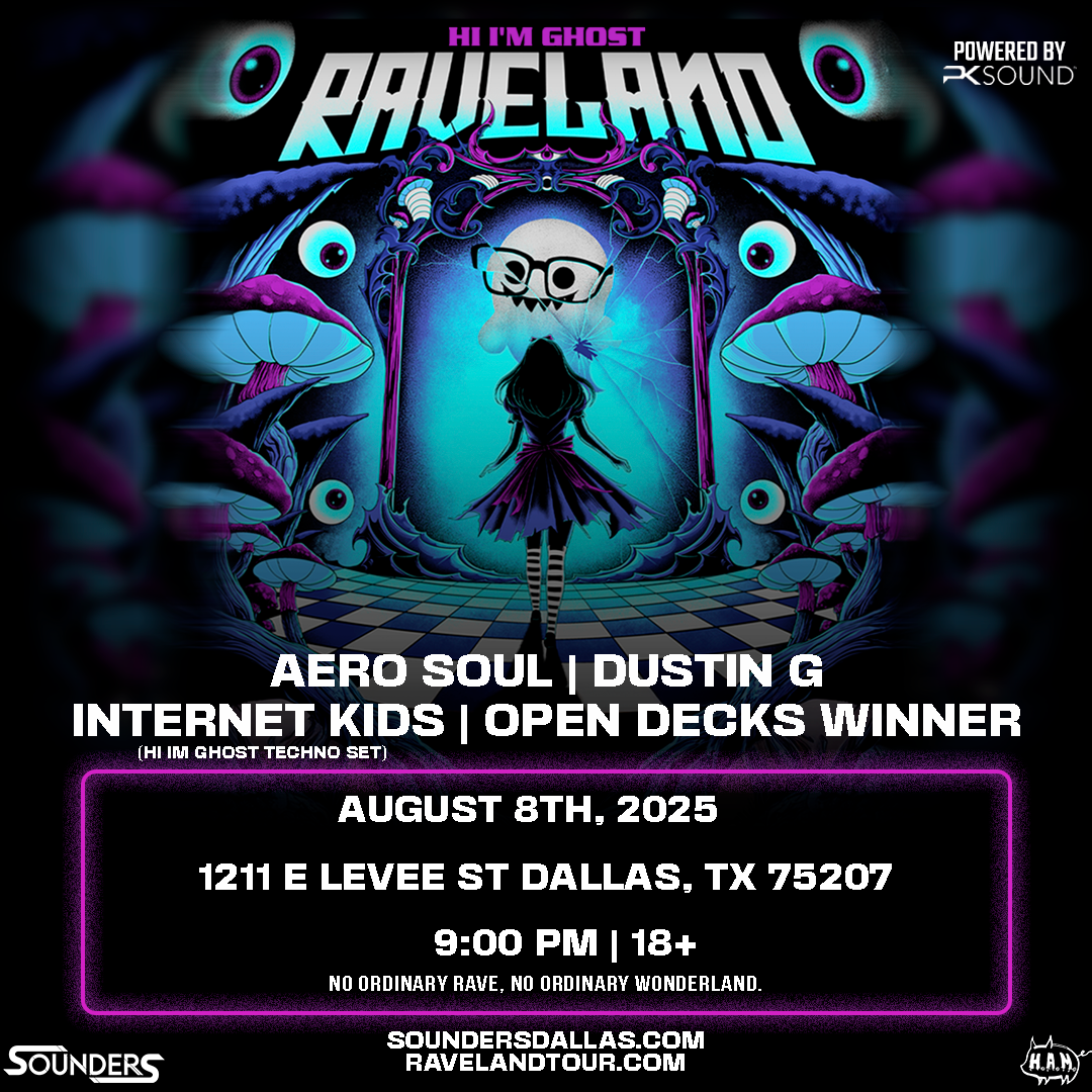 Hi I'm Ghost at Sounders in Dallas Friday August 8th, 2025