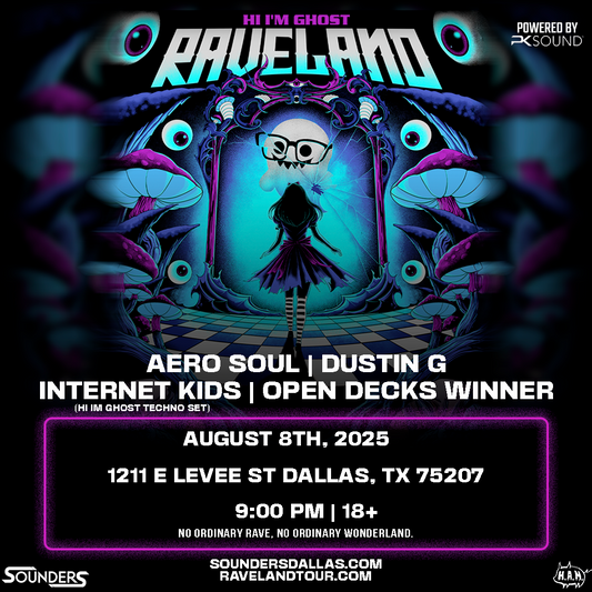 Hi I'm Ghost at Sounders in Dallas Friday August 8th, 2025