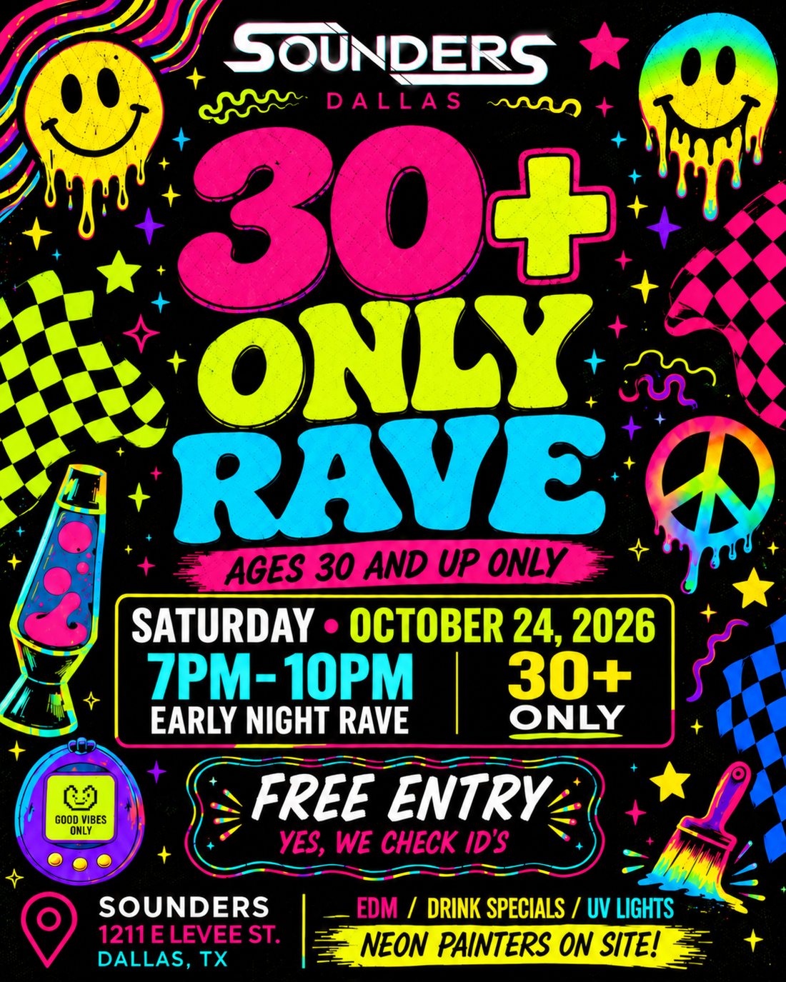 FINALLY… A RAVE THAT STARTS BEFORE YOUR BEDTIME!