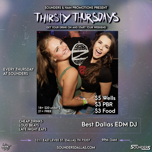 Thirsty Thursdays At Sounders Dallas
