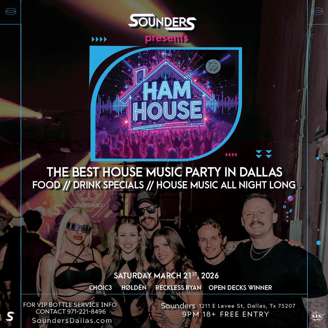 HAM House @ Sounders Dallas March 21st, 2026