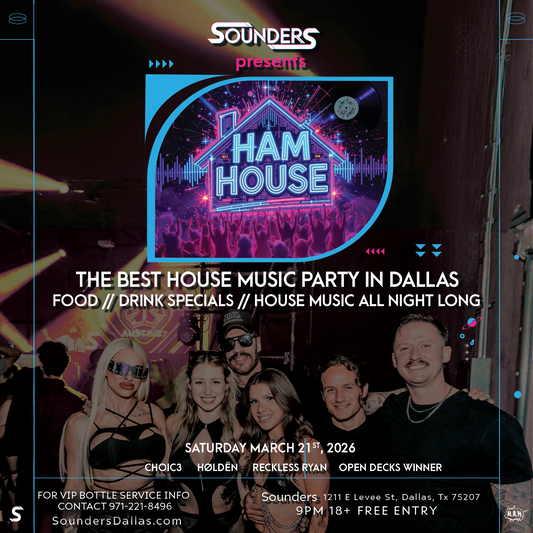 HAM House @ Sounders Dallas March 21st, 2026