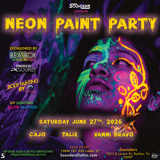 Neon Paint Party June 27th