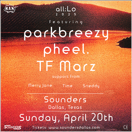all:Lo Takeover Featuring Parkbreezy, Pheel., & TF Marz @ Sounders Dallas April 20th, 2025